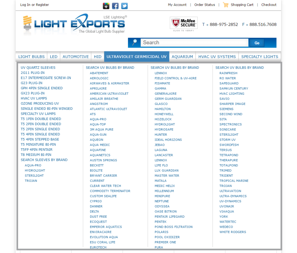 light-exports