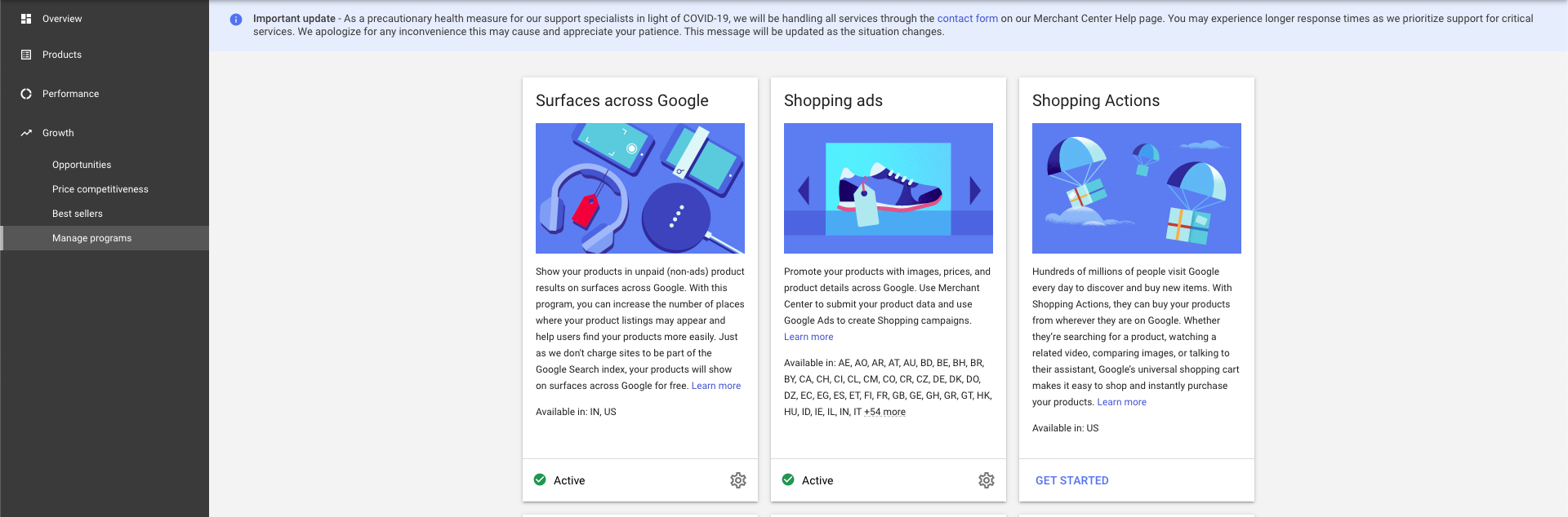 Surfaces Across Google