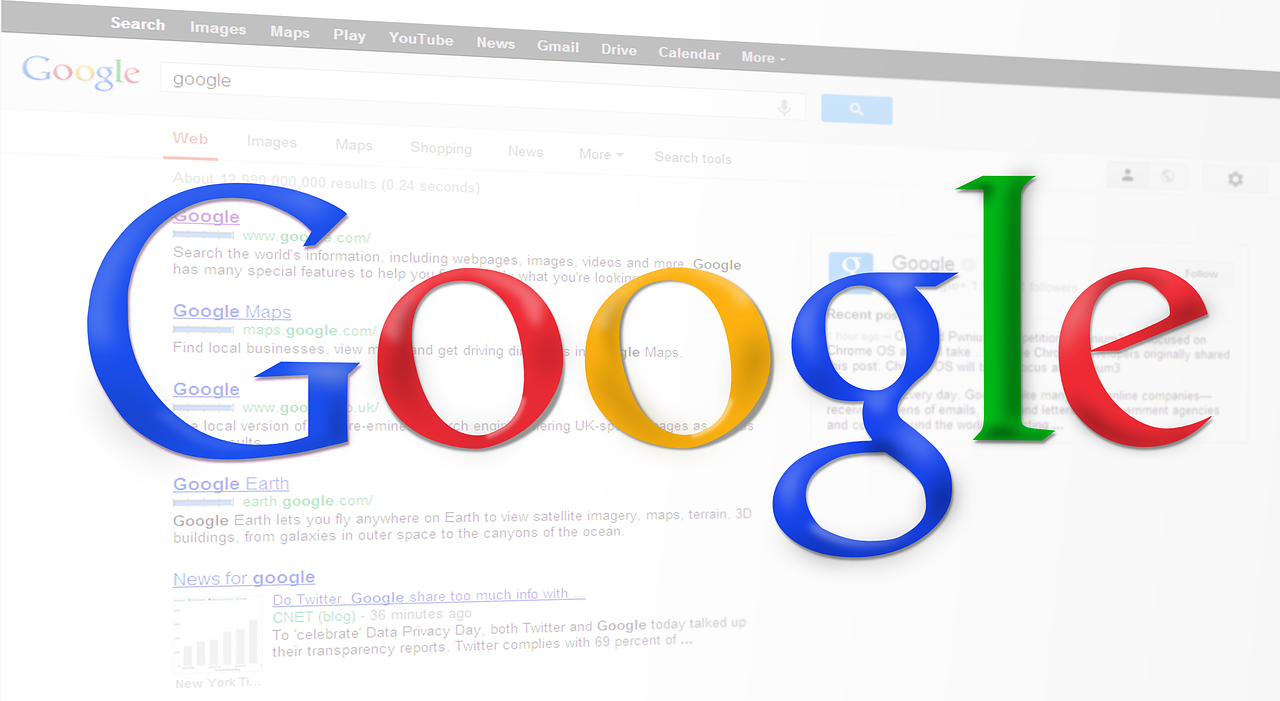 Google Search Results Page Competitors