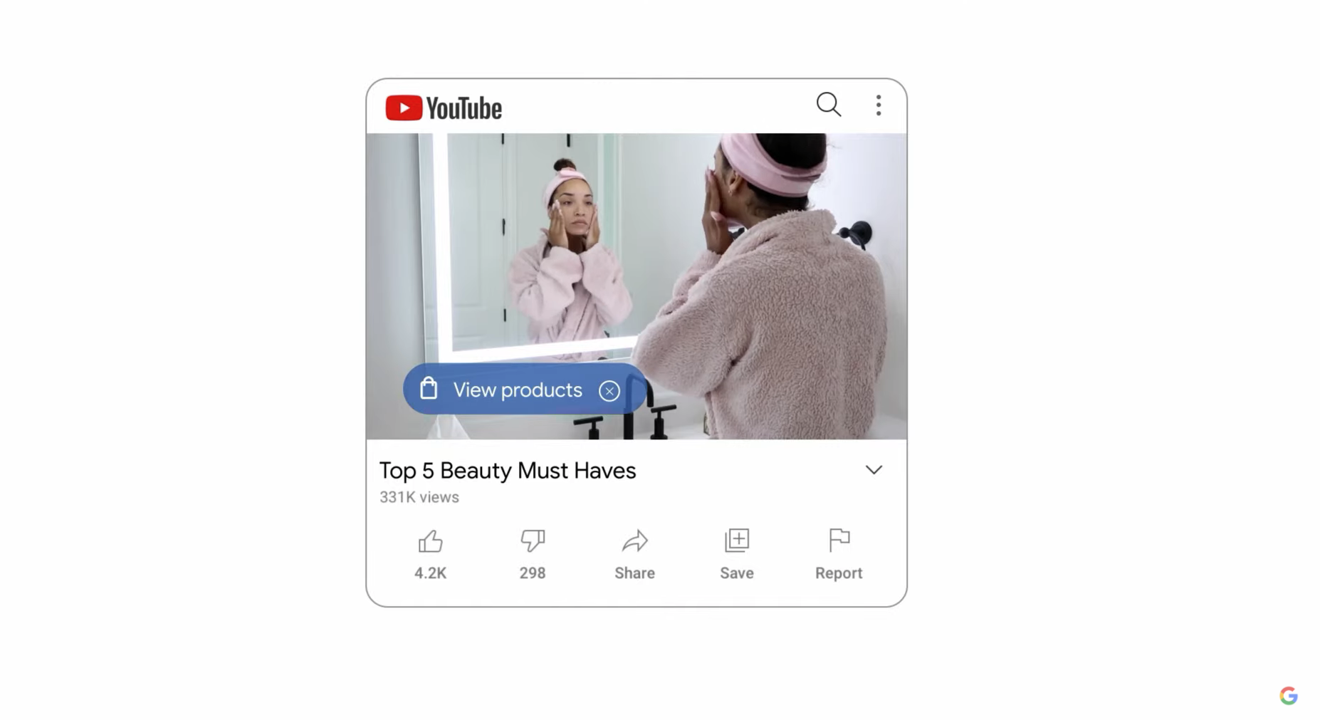 Google Shopping Products In Youtube Videos